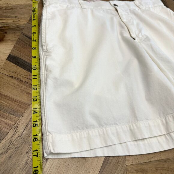Southern Proper Men's Shorts 34 White Club 7" Cotton - Picture 8 of 13